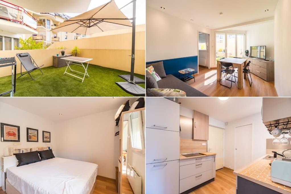 Appartement Avec Terrasse, Trestraou Perros-Guirec Eksteriør bilde